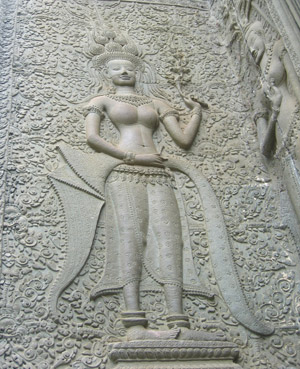 Apsara Statues