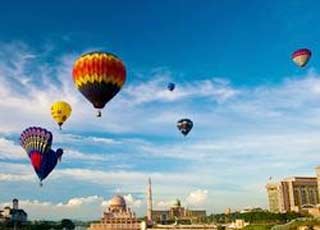 hot air balloon festival