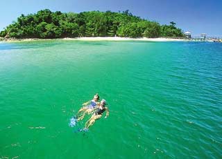Snorkelling in Sabah is just one way to pass the time
